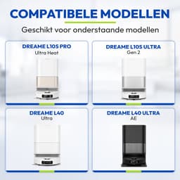 24-delige Accessoires Set Geschikt voor Dreame L10s Ultra Gen 2 / L10s Pro Ultra / L10s Pro Ultra Heat / L40 Ultra AE / X30 Ultra Robotstofzuiger - Complete Onderhoudsset - Onderdelen — thumbnail 5