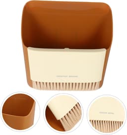 Mini Stoffer Set - Reinigingsgereedschap - Bureau Schoonmaken - Compact Ontwerp - 17 x 165 cm - Oranje — thumbnail 5