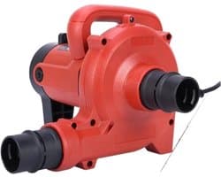 Industriële Stofzuiger - Blazer Zuiger - Werkplaats Reinigen - Krachtige Zuigfunctie - 11.2 cm Ventilator - Grijs