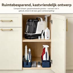 Tapijtreiniger – Vloerreiniger – Tapijtshampoo – Meubelreiniger – Auto-interieurreiniger – Krachtige Zuigkracht 18 kPa – Groot Waterreservoir 1,2 L — thumbnail 4