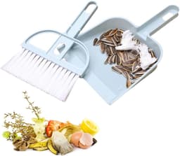 Stoffer en blikset - Miniset bureau - Bureau schoonmaken - Multifunctioneel ontwerp - 19x13cm - Grijs — thumbnail 5
