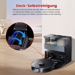 Dailygoods- Reinigingsborstels 3 Stuks - Rolborstel - Onderhoudsborstel - Afneembare Accessoires - Compatibel met Roborock S7/S8/G10s - Duurzaam Materiaal - Stofzuigerborstel — thumbnail 4
