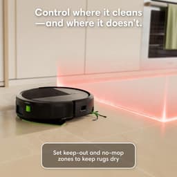 iRobot Roomba Combo 115+ Robotic Vacuum Cleaner Black — thumbnail 2