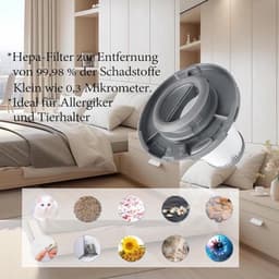 2 Pack ZR009005 Vervangfilters voor Rowenta - Filter voor Rowenta X-Force Flex 8.60 - Reserveonderdelen voor RH9611 RH9637 RH9638 RH9639 - Stofzuiger Vervangfilter voor X-PERT 6.60 — thumbnail 5