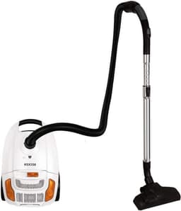Cilinder Stofzuiger - Stofzuiger met zak - Huishoudelijk schoonmaken - Laag geluidsniveau - 3 liter - Zwart — thumbnail 1