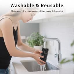 PromoHome 4 HEPA-Filter voor Dreame L10s Ultra Gen 2, X40 Ultra Complete, L10s Pro Ultra Heat, L40 Ultra, L40 Ultra AE, Mova E30 Ultra, E40 Ultra, P50 Pro Ultra - Reserveonderdelen Robotstofzuiger — thumbnail 2