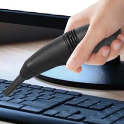 Handstofzuiger - Mini Stofzuiger - Snel Schoonmaken - USB Oplaadbaar - Compact Formaat - Zwart — thumbnail 4