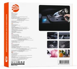 MG B23 Draadloze Auto Stofzuiger & Blazer 2in1 – 80W - Met 6 Opzetstukken - Zwart/Grijs — thumbnail 4