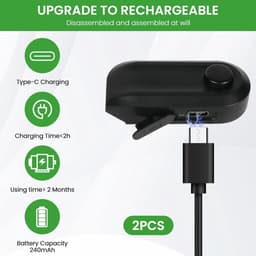 1 stuks stofzuigerlicht, 240 mA USB-stofzuiger, stofweergave, led, universele stofzuiger, lichtopzetstuk, verborgen stofindicatielamp, vacuümissielamp voor stofzuiger, hoofdaccessoires — thumbnail 5