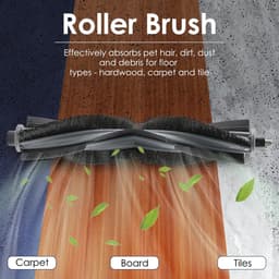 Omgoods - Set van 2 Rollerborstels voor ECOVACS DEEBOT X2 Robotstofzuiger — thumbnail 5