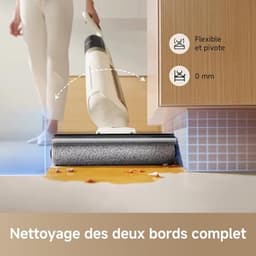 Draadloze Mix Stofzuiger voor Droge en Nat Reiniging met 180° Bereik en 18k Pa Zuigkracht — thumbnail 3