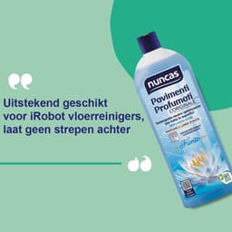 nuncas 1000ml allesreiniger - met bloemen geur - Reinigingsmiddel geschikt voor dweilrobot Roborock en iRobot Roomba Braava Jet M6 - Schoonmaakmiddel vloer - Robot reiniger — thumbnail 5