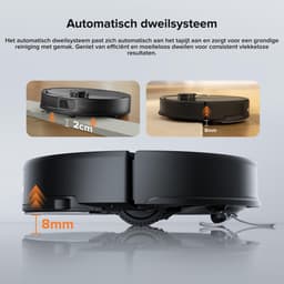 Roborock Q10 PF - Robotstofzuiger met dweilfunctie - 10000Pa - Dubbele anti-klit - automatisch wissen - LiDAR-navigatie - 8 mm automatisch liftend mopsysteem - verboden zone - S8/Q5 Max/Q8 Max upgrade(Q10 X5) — thumbnail 4