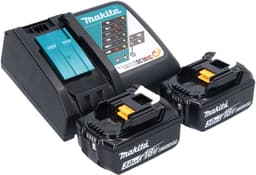 Makita DCL 286 FRF2 accustofzuiger 18 V 0,25 l borstelloos + 2x accu 3,0 Ah + oplader — thumbnail 2