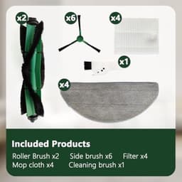 Accessoires compatibel met iRobot Roomba Combo Essential Y0112/Y011240/Y0110/Y01040/Y014020 — thumbnail 4