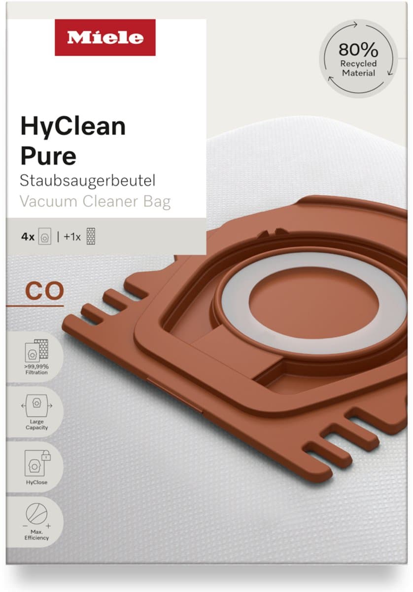 Miele CO HyClean Pure stofzuigerzakken - geschikt voor de Guard M1 serie — afbeelding 1