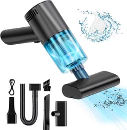 Handstofzuiger voor de auto - Oplaadbaar - 4000 mAh - HEPA-filter - Draagbaar - Autostofzuiger - Huis - Auto - Kantoor — thumbnail 1