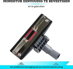 Somstyle Stofzuigermond Geschikt voor Karcher SE5 SE6 WD2 WD3 WD4 WD5 WD6 WD6P WD7 - Ø 35 MM - Stofzuiger Accessoires - Mondstuk - Zwart — thumbnail 3