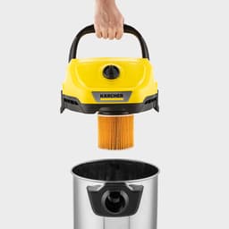 Kärcher WD 3 S V-17/6/20 Car Nat- en Droogzuiger - 1000 W - 17 liter - RVS containter - Patroonfilter - Auto accessoires — thumbnail 2