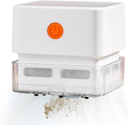 Bureau Stofzuiger - Mini Stofzuiger - Bureau Reinigen - Draadloos USB Opladen - 7.7 x 8.2 x 10.3 cm - Zwart — thumbnail 1