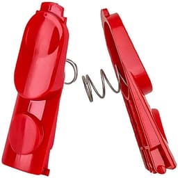 Dailygoody - Set van 2 veervergrendelingsknoppen - Reserveonderdelen Stofzuiger - Blauw - Geschikt voor Dyson V7 V8 V10 V11 V15 - Hoge kwaliteit en du... — thumbnail 1