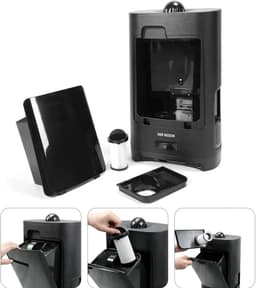Haarstofzuiger - Automatische Stofzuiger - Kapsalon Schoonmaken - Touchless Werking - 27 Liter Bak - Wit — thumbnail 5