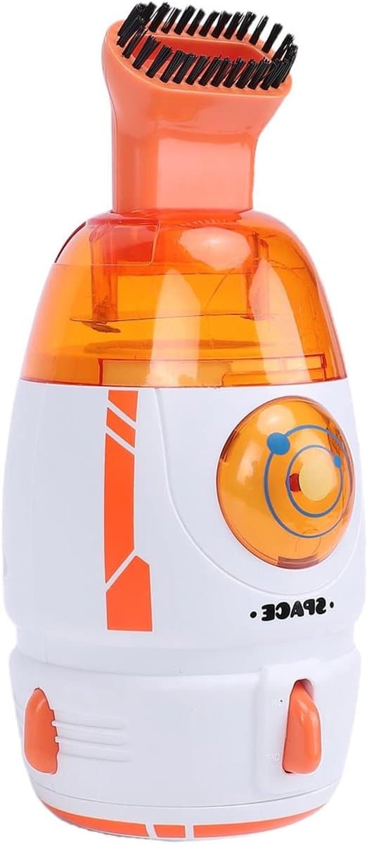 Mini desktopstofzuiger - Draagbare reiniger - Bureau schoonhouden - 600 Pa zuigkracht - 55 ml capaciteit - Oranje — afbeelding 1