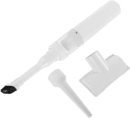 Draadloze Handstofzuiger - Kruimeldief - Auto Reinigen - Hoge Zuigkracht - 27 cm - Wit — thumbnail 1