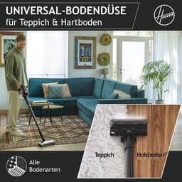 Steelstofzuiger - Draadloze Stofzuiger - Snel Huis Schoonmaken - Lichtgewicht Ontwerp - 111 cm Hoog - Zwart — thumbnail 5