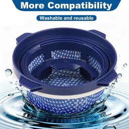 Filter geschikt voor Samsung Jet Jet7070+7575+90/ Bespoke VS20 - 4 stuks - Wasbaar - vervanging-stok stofzuiger filter-onderdelen - blauw — thumbnail 4