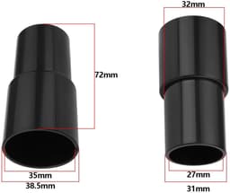 Allecto - Vacuümslang Adapter - 32mm naar 35mm - Voor stofzuiger accessoires - Set van 2 stuks - Perfecte pasvorm - Gemakkelijk te installeren - Ge... — thumbnail 3