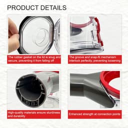 Stofreservoir Geschikt voor Dyson V8 V7 Animal Absolute Total SV10 SV11 stofzuiger-Belle's product — thumbnail 2