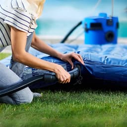 Nexvo® Steelstofzuiger met snoer - Steelstofzuiger - Stofzuiger - Blauw - ‎47cm x 39cm x 36cm — thumbnail 2