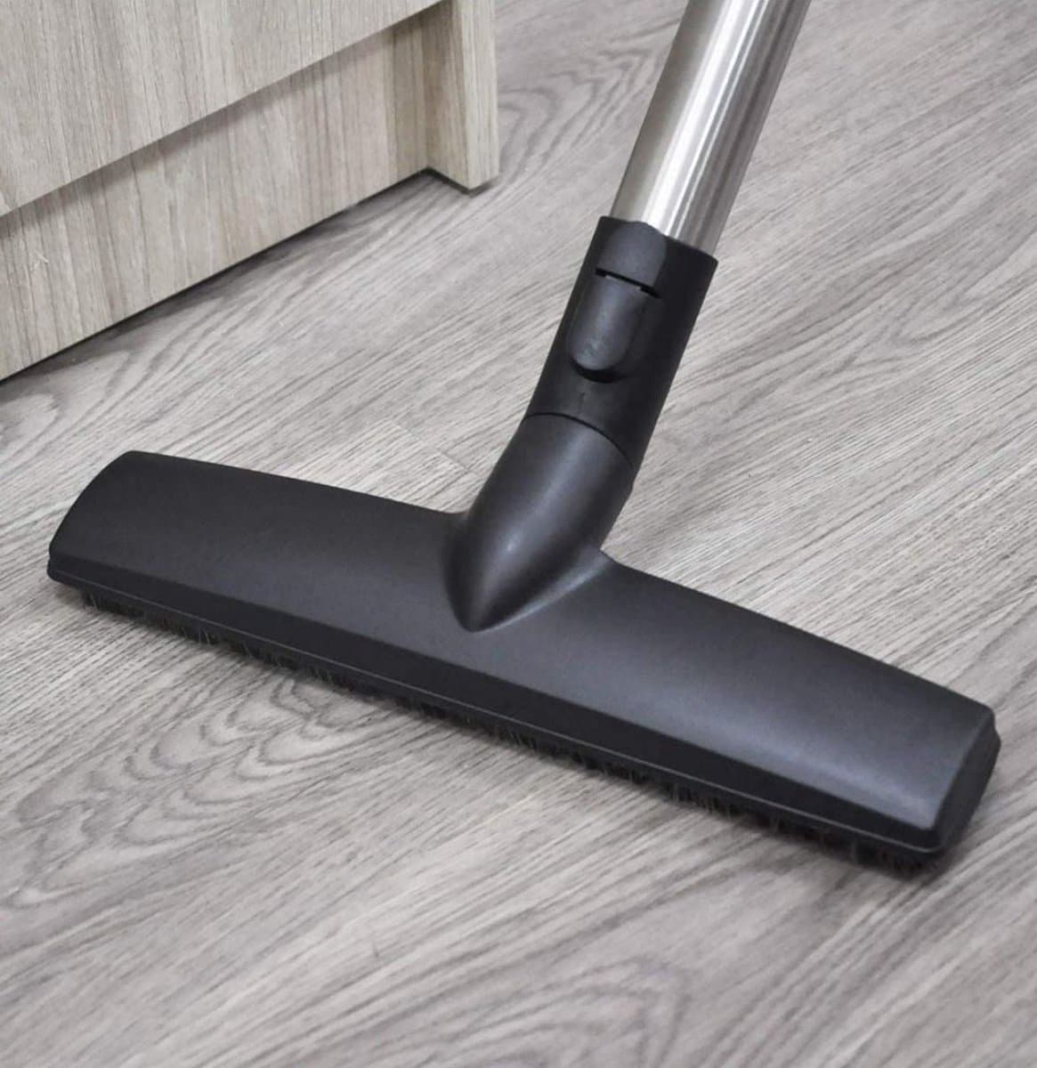 BukkitBow - Parketborstel Voor Miele Stofzuigers - Parket zuigmond Voor Harde Vloeren zoals Laminaat & Parket – Geschikt voor Miele Compact & Complete C1 C2 C3 S4000 S5000 - Met Vergrendeling en Ophanghaak / Parkeerstand — afbeelding 1