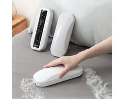 Tafel Kruimel Roller - Kruimelzuiger Zonder Batterij -Rolborstel voor Broodkruimels - Wit