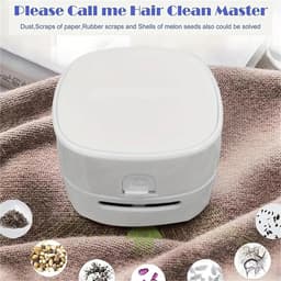 Kleine handzame stofzuiger - huishoudelijk draagbaar all-in-one draadloze mini tafelstofzuiger - Zonder batterij - 8*8*6cm — thumbnail 2