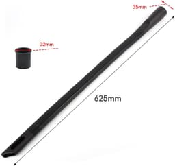 Flexibele Spleetzuigmondstofzuiger 62cm Universeel — thumbnail 5