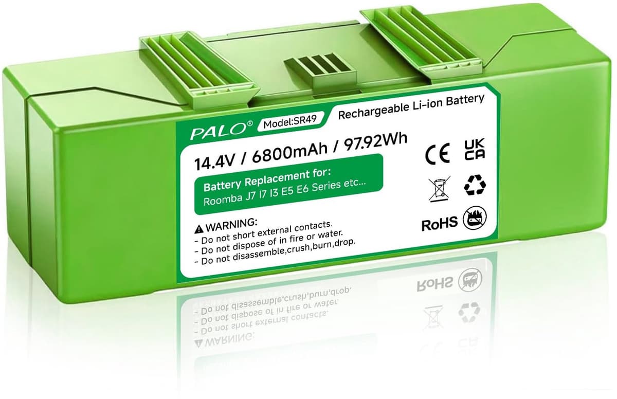 6800mAh Batterij voor iRobot Roomba Series — afbeelding 1