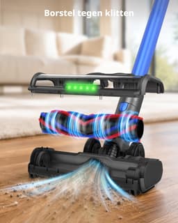 Ateroll Steelstofzuiger Draadloos -45000Pa - 60 Minuten - 9 in 1 - Afneembare Batterij — thumbnail 3