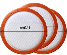 Ronte - Stofzuiger vervangende filterset voor Midea C3-L148B C3-L143B VC14A1-VC - Wasbaar katoenen HEPA-filter - 146/130 mm - Verbeterde prestaties — thumbnail 1
