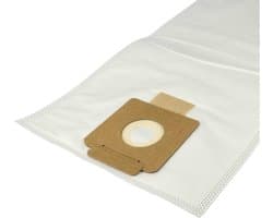 Stofzuigerzakken - Microvezelzakken - Stofvrij Houden - Behoud Zuigkracht - 50 Stuks - Wit