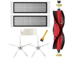 Vervangingsonderdelen voor Xiaomi RoboRock S5, S6, S5 Max, S6 MaxV, S6 Pure robotstofzuigers - inclusief filters en borstels - 7-delige set - Accessoireset