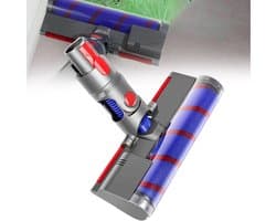 Vloerborstelmondstuk - Gemotoriseerde turboborstelkop voor Dyson V7 V8 V10 V11 – Tapijtborstelmondstuk - met LED-verlichting - Voor handstofzuigers – Borstelkopaccessoire