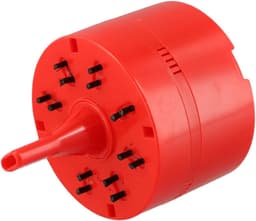 Mini Stofzuiger - Desktop Reiniger - Bureau Schoonmaken - Hoge Zuigkracht - 9 x 7.8 cm - Rood — thumbnail 5