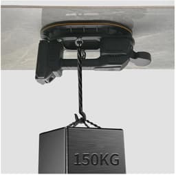 Elektrische Vacuümzuignap - Vacuüm Lifter - Zware Objecten Verplaatsen - Automatisch Zuigsysteem - 150 kg Draagvermogen - Zwart — thumbnail 2