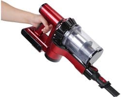 Draadloze Stofzuiger - Handstofzuiger Opladen - Huishoudelijk Reinigen - Krachtige Zuigkracht - 130 Watt - Rood