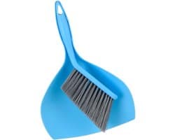 Mini Bezem en Stoffer Set - Kleine Schoonmaakset - Bureau Schoonmaken - Met Ophanggat
