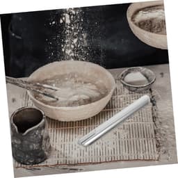 Kruimelveger Set - Tafelreiniger - Snel Tafels Schoonmaken - Roestvrij Staal - 3 Stuks - Zilver — thumbnail 3