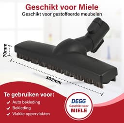 Omgoods - Parquetborstel Geschikt voor Miele Stofzuigers — thumbnail 2