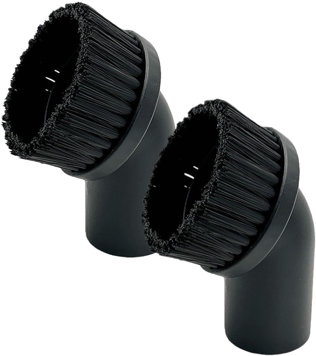 Zuigborstel - Ronde Stofborstel- Meubelborstel - 2 stuks - Universeel Stofzuigerborstels - Binnendiameter 44mm - Stofborstel - Meubelborstel - Haarlengte 30 mm - Hard Haar — afbeelding 1